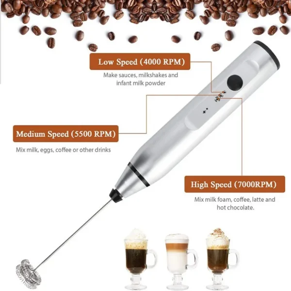Mini Mixer Elétrico para Café e Cappuccino - Image 5